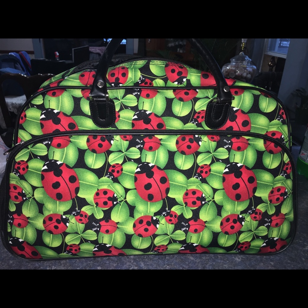 Ladybug overnight bag
